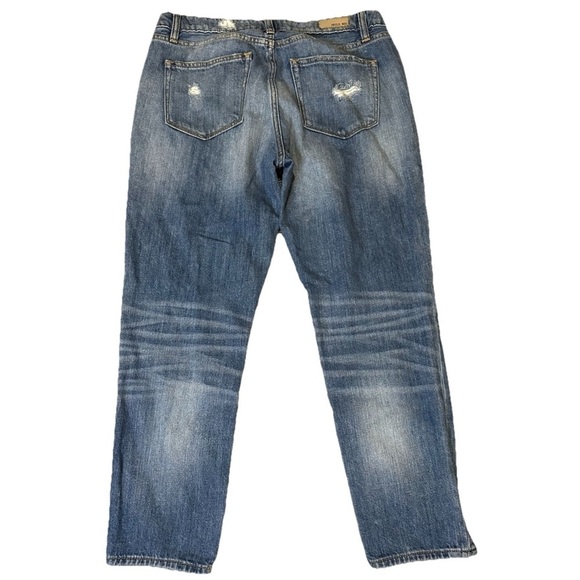 Miss Me Mid Rise Distressed Boyfriend Jeans Size 27 - Picture 3 of 6